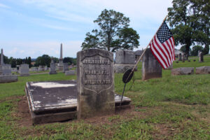 Gravesite of General John Burrows